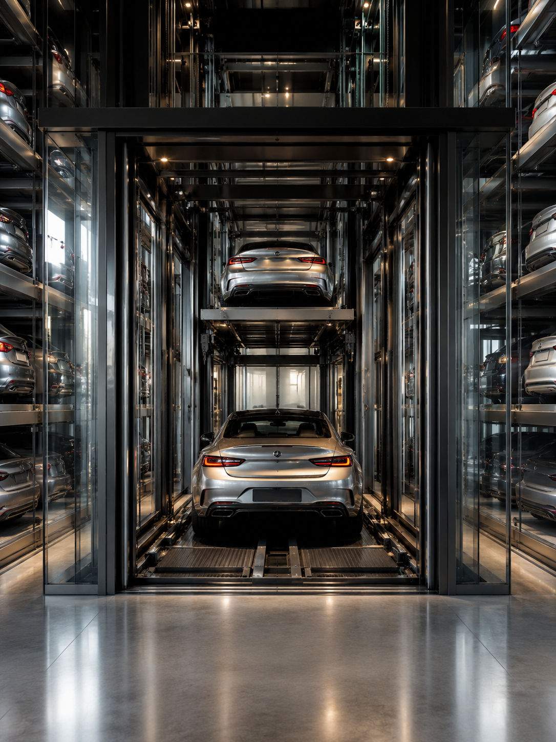 Sistem automatizat de parcare pentru automobile